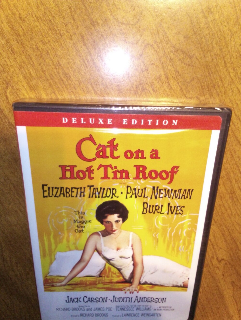 Cat On A Hot Tin Roof Deluxe Edition 2006 Warner Elizabeth Taylor DVD Sealed